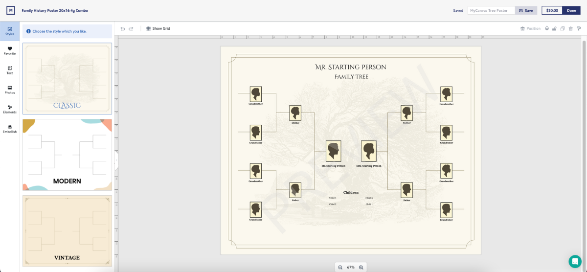 How to Turn Your GEDCOM File into a Stunning Print